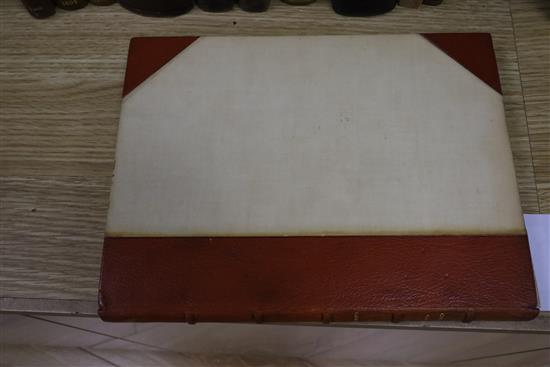 Golden Cockerel Press - Lawrence, Thomas Edward - Crusader Castles, one of 1000, 2 vols, original half